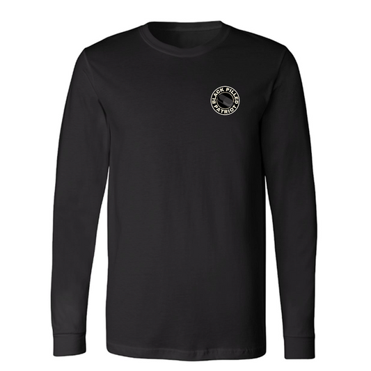 BLACK PILLED PATRIOT LOGO LONG SLEEVE