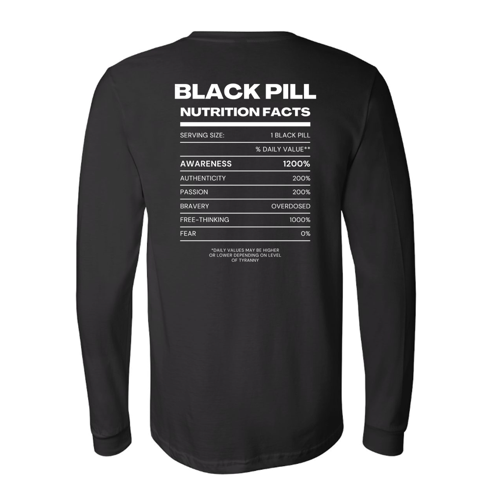 NUTRITION FACTS LONG SLEEVE